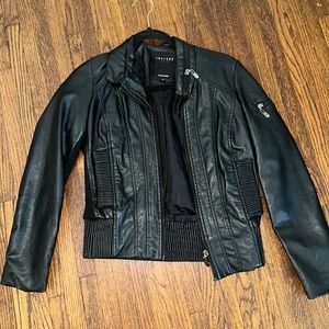 Leather jacket